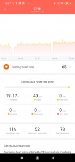 Xiaomi Mi Smart Band 4 screenshots