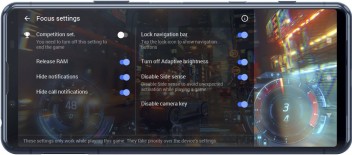 Sony Xperia 5 II accessories and Game Mode