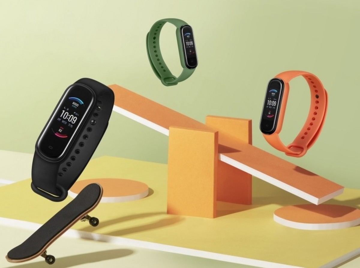 Amazfit Band 5 announced with an AMOLED screen, blood oxygen monitor, and   Alexa support -  news