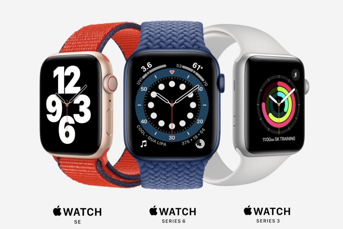 Compare apple watch 2024 3 and 6 series