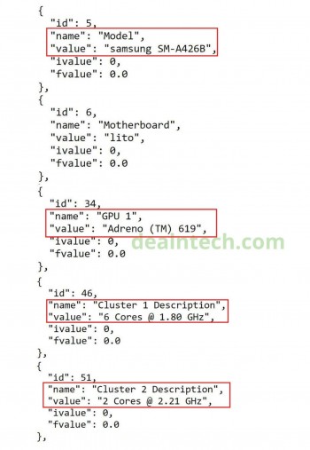 A screenshot of the source code