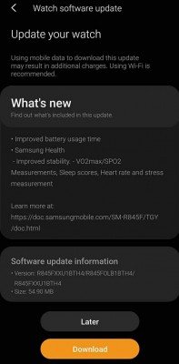 يعمل تحديث البرامج الثابتة لجميع طرز Samsung Galaxy Watch3 على تحسين تتبع النوم وقراءات SpO2 و VO2 max