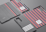 Samsung Galaxy Z Fold2 Thom Browne Edition comes with two bespoke cases