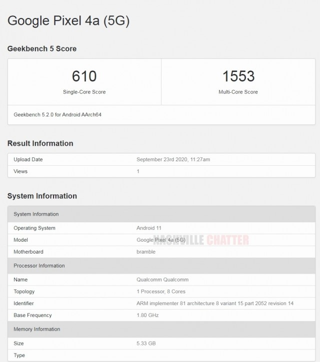 google pixel 6 pro geekbench