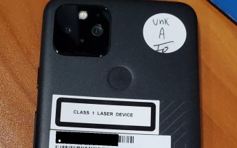 Live photos of the Google Pixel 5 surface, could be called Pixel 5s