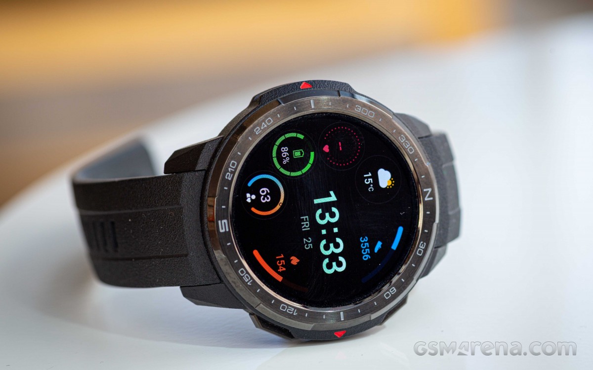 未使用】HUAWEI Honor Watch GS Pro ブラック腕時計(デジタル