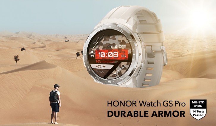 Honor GS Pro and ES smartwatches announced 