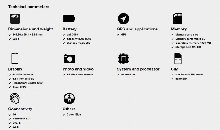 moto g9 plus dimensions