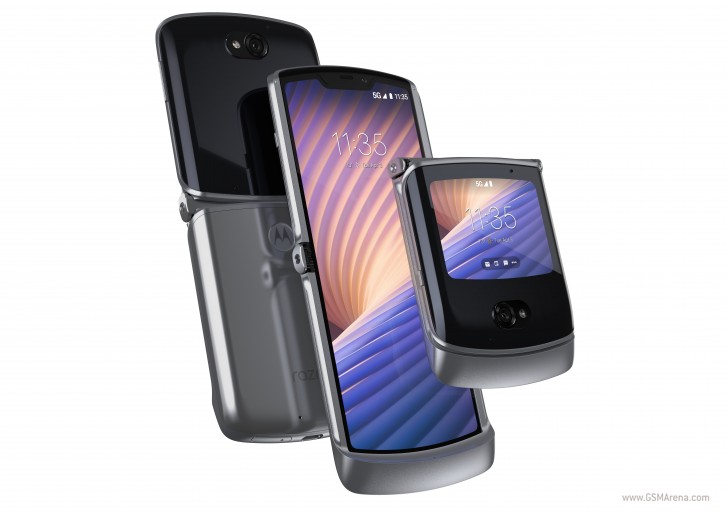 Motorola Razr 5G in Liquid Mercury