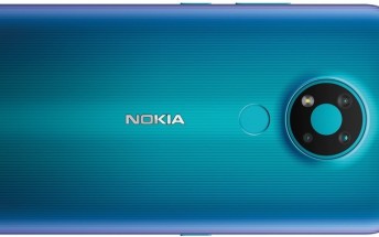 Nokia 3.4 appears in blue color in new render