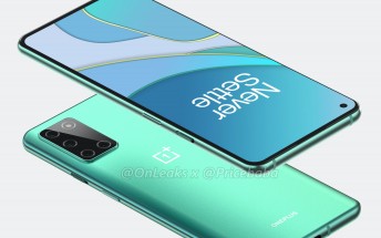 OnePlus 8T renders leak, showing new placement for the rear cameras
