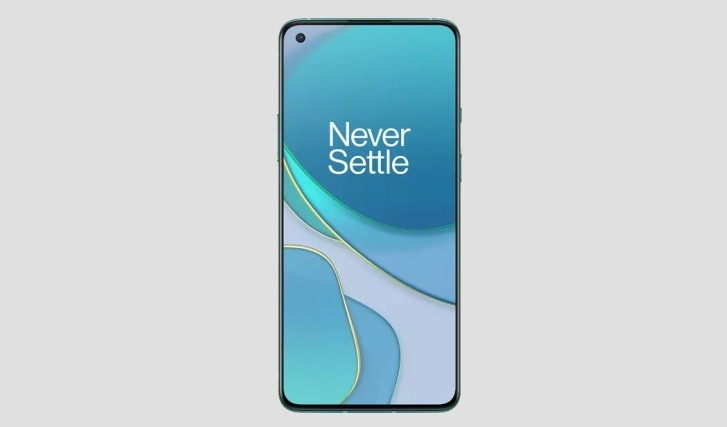 OnePlus 8T render leaks in Android 11 Developer Preview