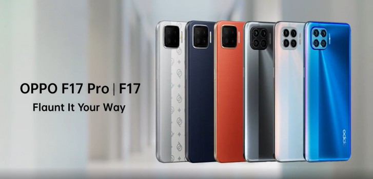 Oppo F17 And F17 Pro Unveiled With Quad Cams 30w Charging Gsmarena Com News