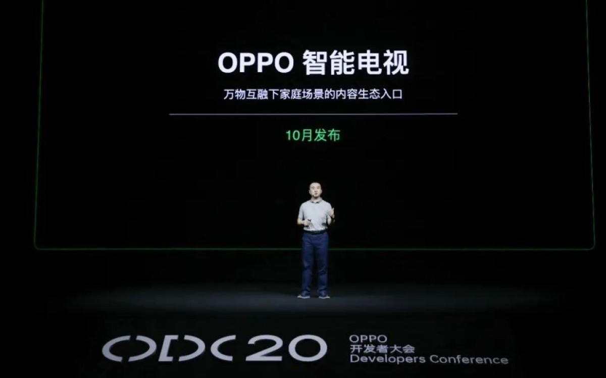 Oppo is also launching a smart TV, unveiling scheduled for October