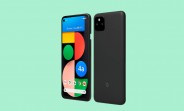 Google Pixel 4a 5G official renders appear alongside full specs