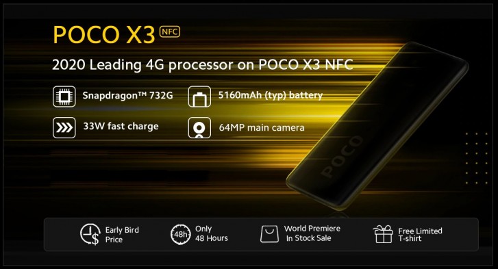 Xiaomi POCO X3 NFC specifications