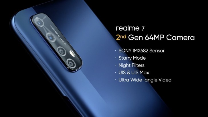 Realme 7 and 7 Pro announced: improved cameras and bigger, faster charging batteries