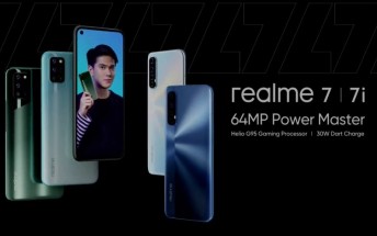 Realme 7i announced with Snapdragon 662 SoC, Realme 7 gets NFC version