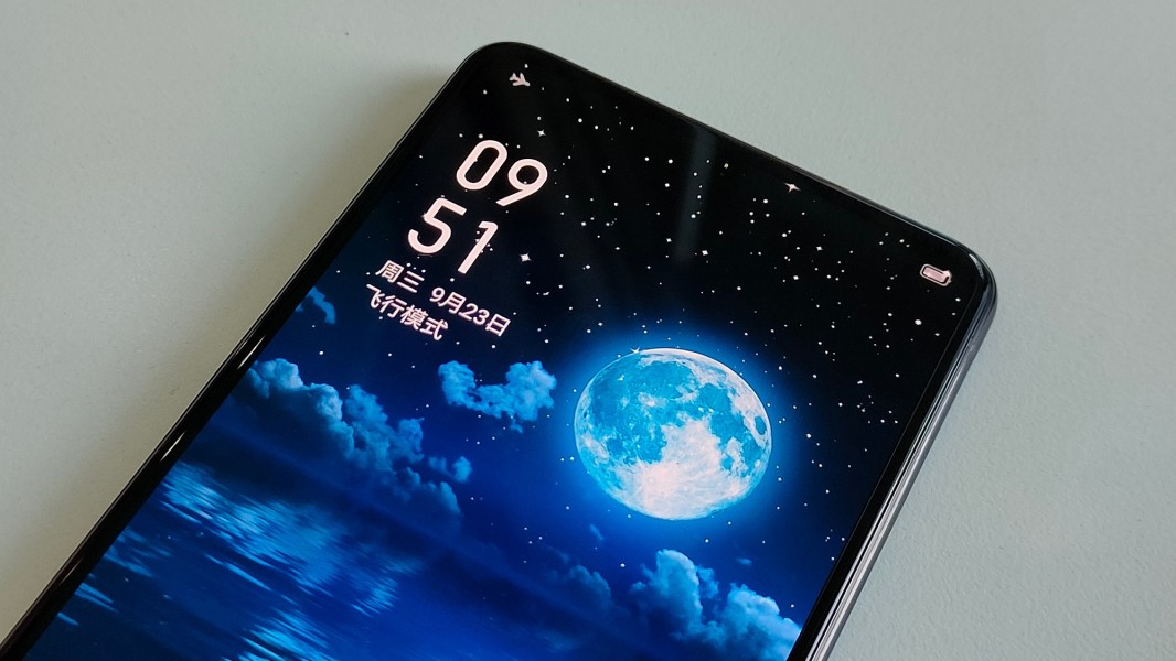 Realme smartphone with under-display selfie camera