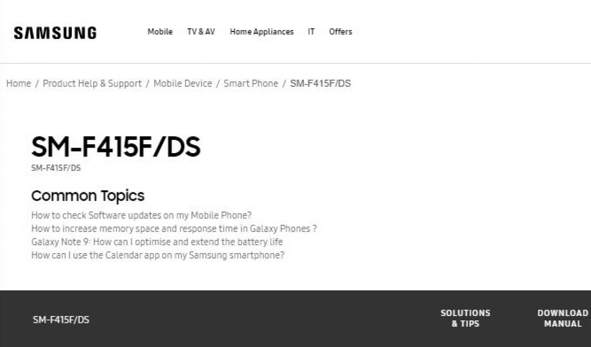 官方用戶手冊爆料：Samsung 全新主打拍攝 Galaxy F 系列新機曝光！ 1