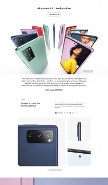 Samsung Galaxy S Fe 5g Infographic Reveals All Key Specs Gsmarena Com News