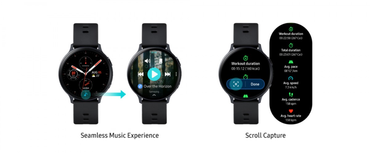 send music to galaxy watch