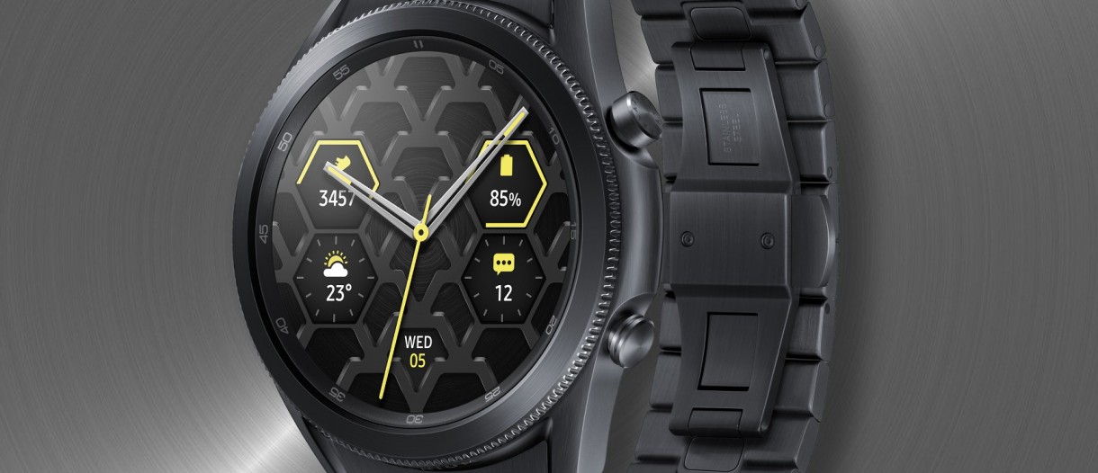 Galaxy watch titanium 3 hot sale