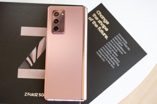 Galaxy Z Fold2 when it's folded