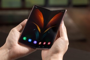 Samsung Galaxy Z Fold2 opened