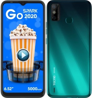 Tecno Spark Go 2020 in Ice Jadeite color