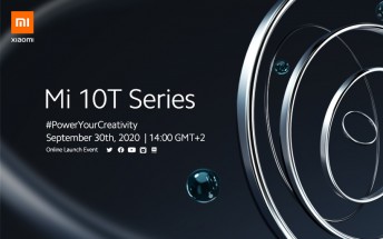 Xiaomi Mi 10T, Mi 10T Pro, and Mi 10T Lite are getting official on September 30