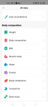 Amazfit's Android app needs some decluttering