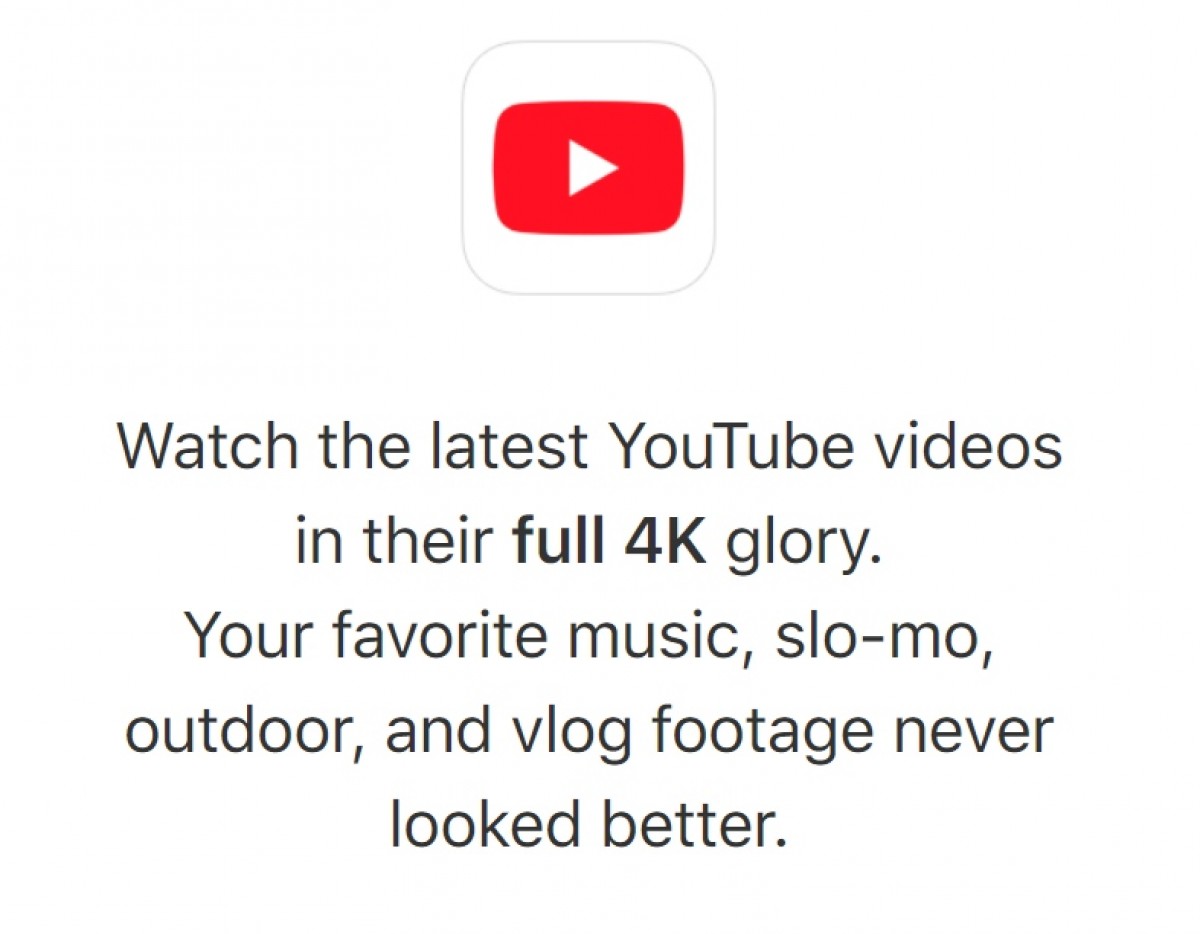 4k Youtube Starts Rolling Out To Some Apple Tv 4k Users Gsmarena Com News