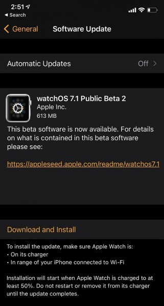 apple watchos 7 public beta release date