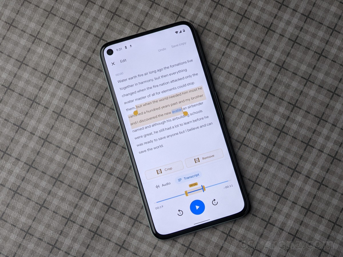 Google’s Recorder App now lets you edit recordings by transcribed text