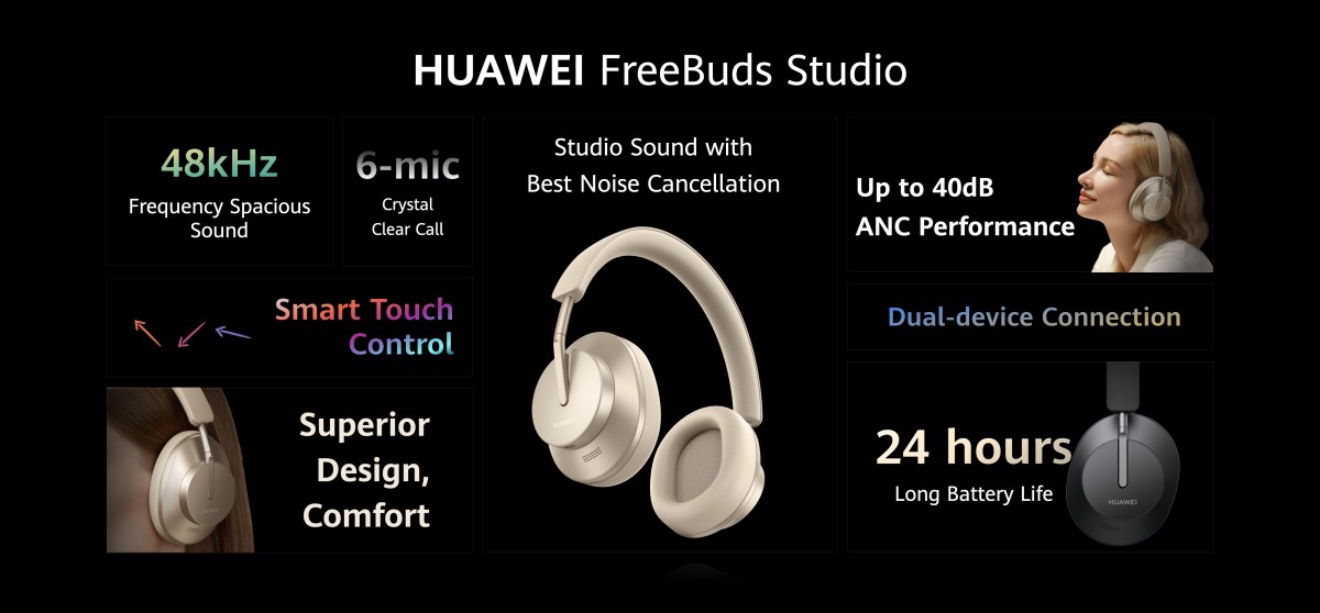 Huawei unveils FreeBuds Studio, Porsche Design Watch GT 2 and more 