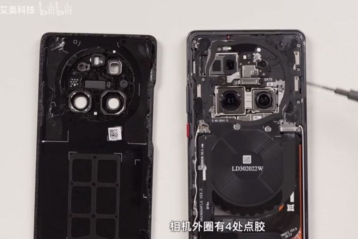 Huawei Mate 40 Pro disassembled, have a peak inside