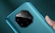Huawei Mate 40 Pro+ retail box surfaces, case renders too