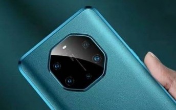 Huawei Mate 40 Pro+ retail box surfaces, case renders too