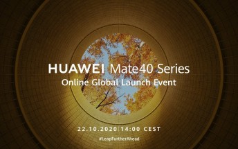 Watch the Huawei Mate40 series launch event live