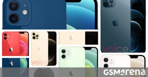 Images Of All Apple Iphone 12 Models Leak Show All Colors Gsmarena Com News