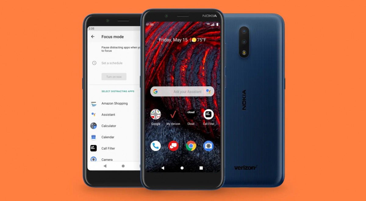 Nokia 2 V Tella for Verizon arrives at Walmart for $89, packs a 5.45'' screen, 8+2 MP camera