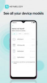 HeyMelody let's you update the firmware on your OnePlus and Oppo TWS headsets