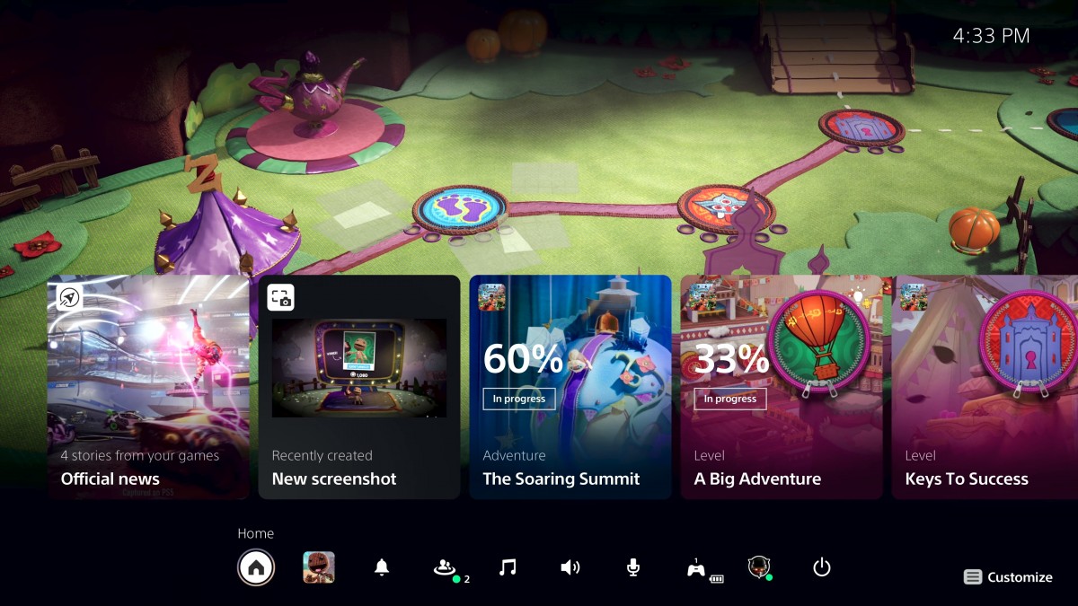 Sony finally shows off PlayStation 5 UI and new software features
