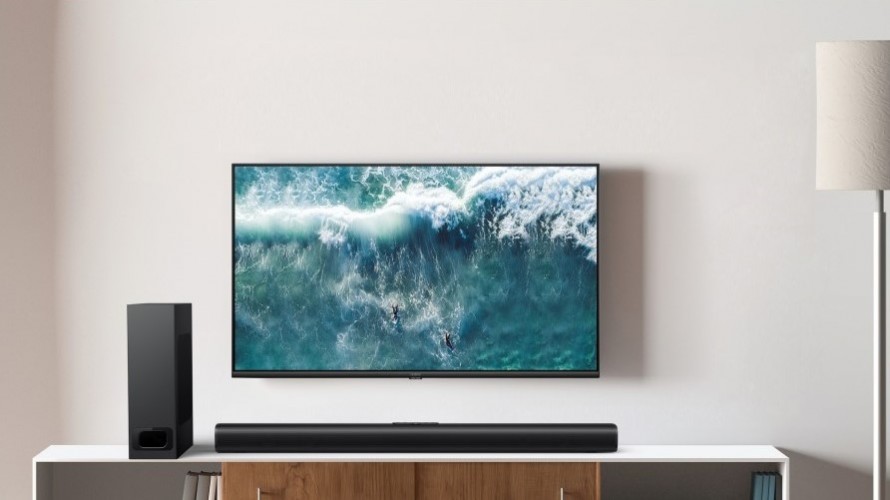 Realme tv wall deals stand