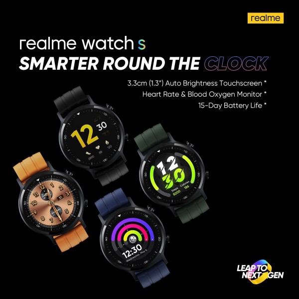 Realme Watch S will be unveiled on November 2, key specs confirmed