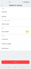Xiaomi Wear app