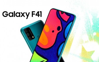 Galaxy F41 unveiled:  6,000 mAh battery and 64MP cam, cheaper than the M31