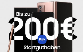 Samsung Germany offers up to 200€ off via Samsung Pay rebate when you buy a flagship