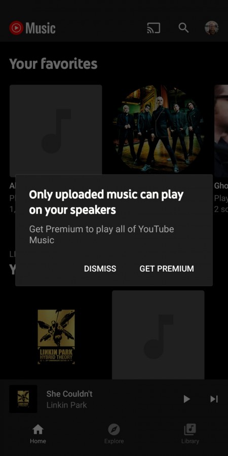 Youtube Music Free Tier Now Supports Casting Uploaded Songs To Smart Speakers Gsmarena Com News